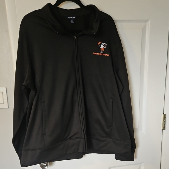 Sport-Tek Jackets & Blazers - Little Caesars Black Zip-Up Jacket